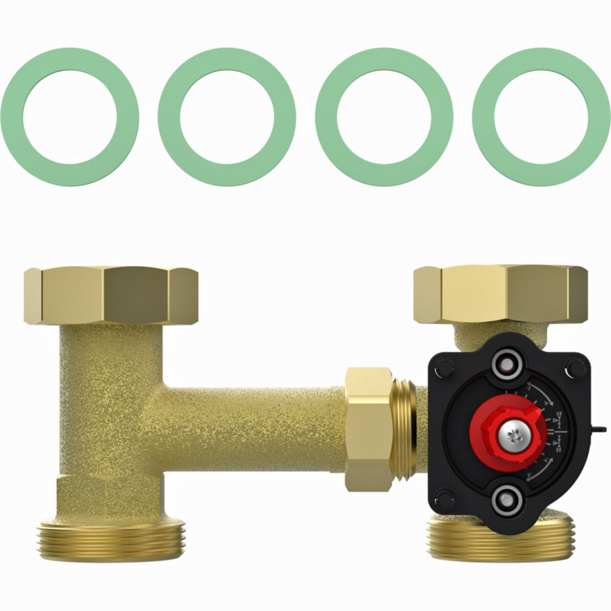 3-Wege-Mischer ARV 325 KVS Vario mit T-Stück, AFRISO 77589