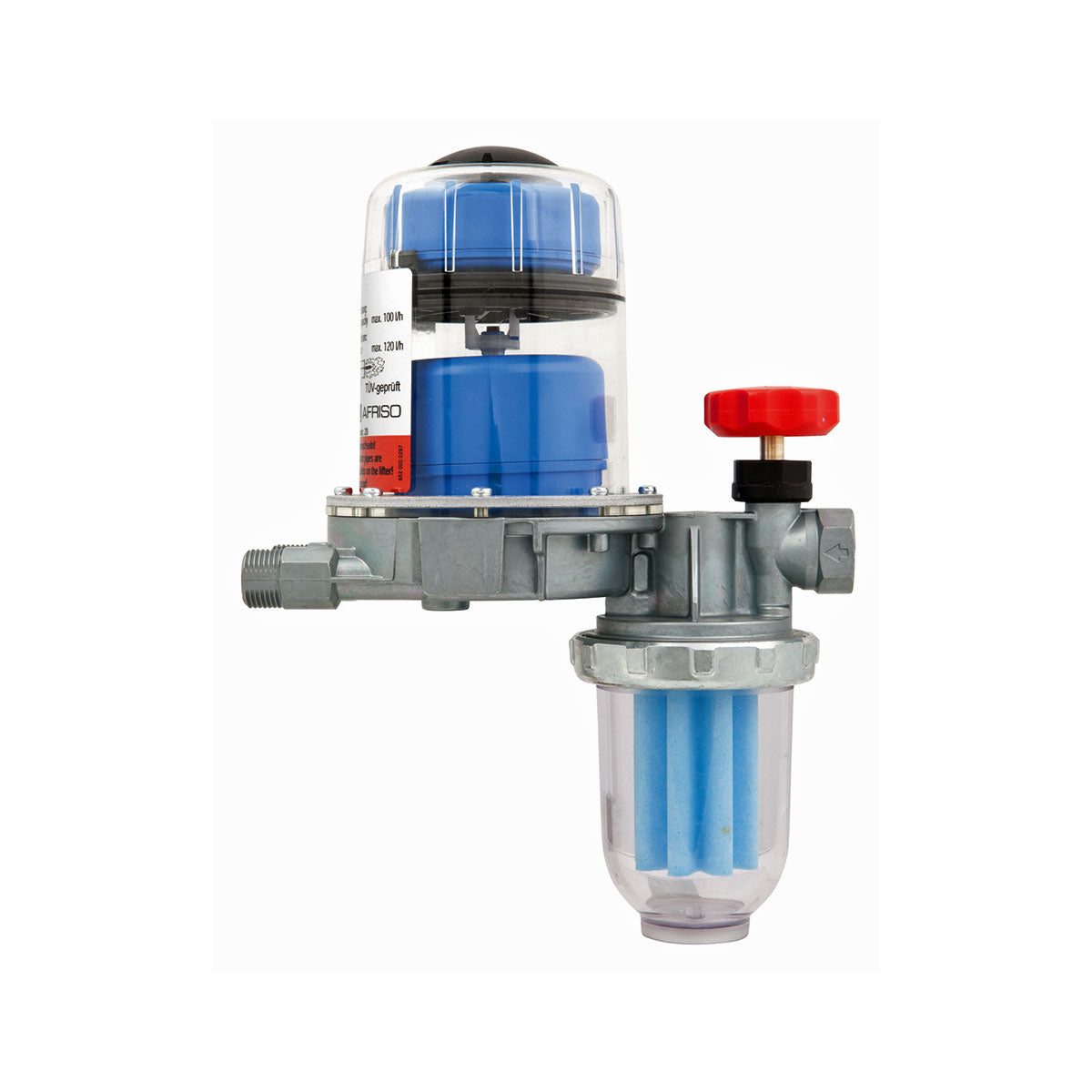 Automatischer Heizölentlüfter mit integriertem Filter (Sikusieb kurz) FloCo-Top-1K