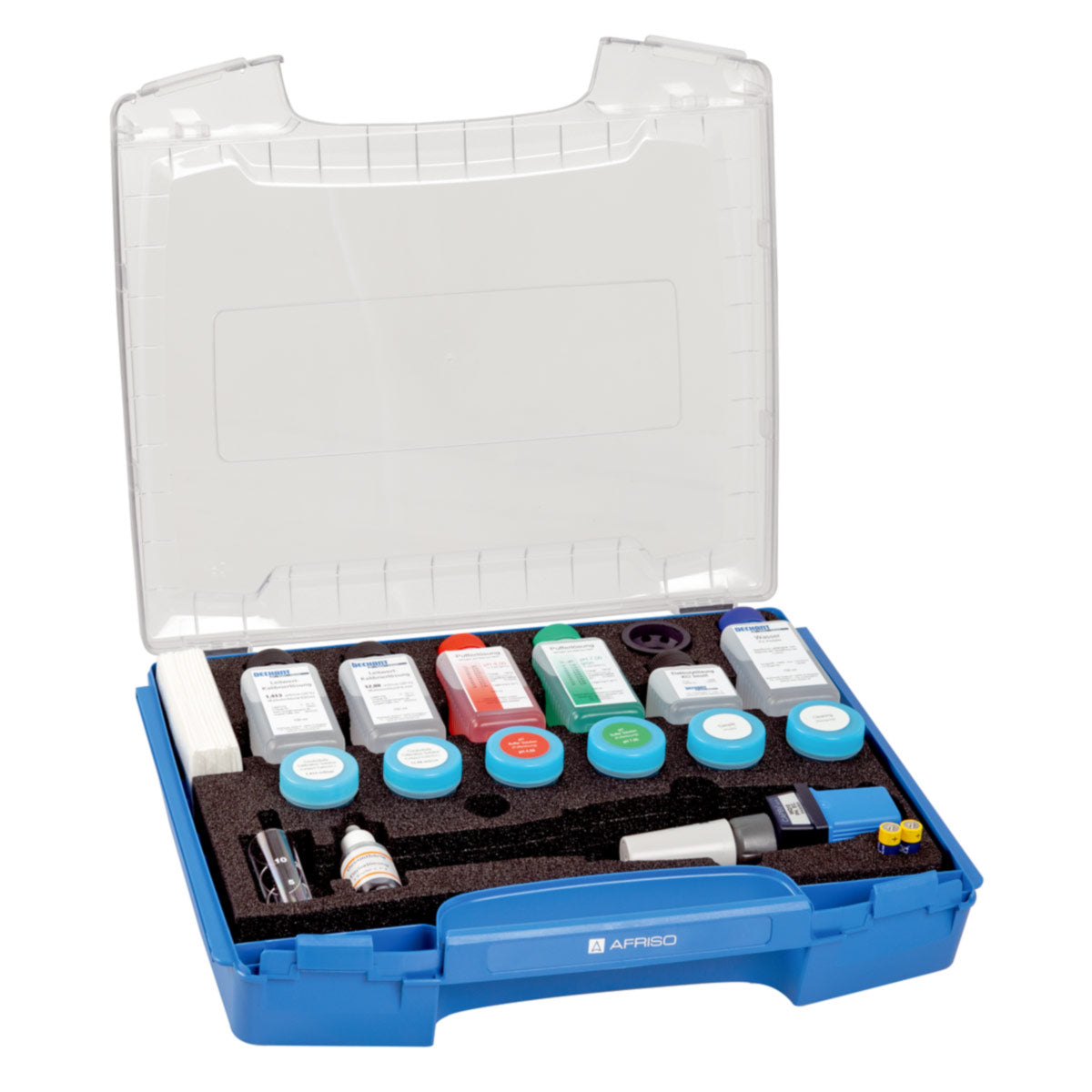 Systemkoffer - CAPBs®-Set zur Wasserqualitätsbestimmung WQ 10 von AFRISO (Art.-Nr.: 560017)