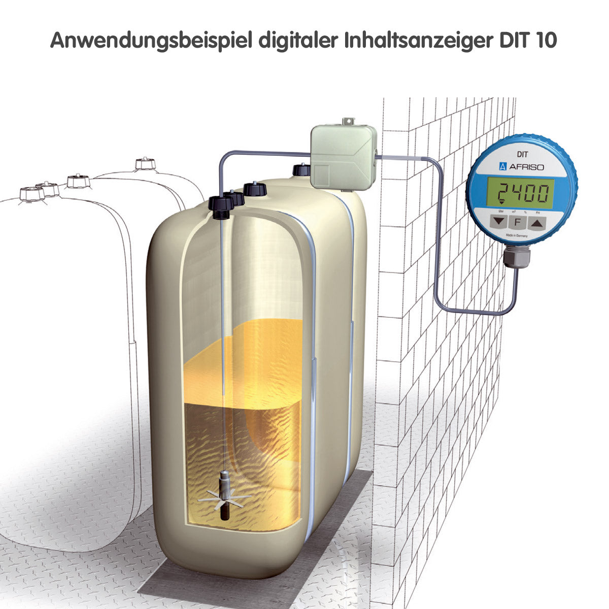Digitaler Tankinhaltsanzeiger DIT 10