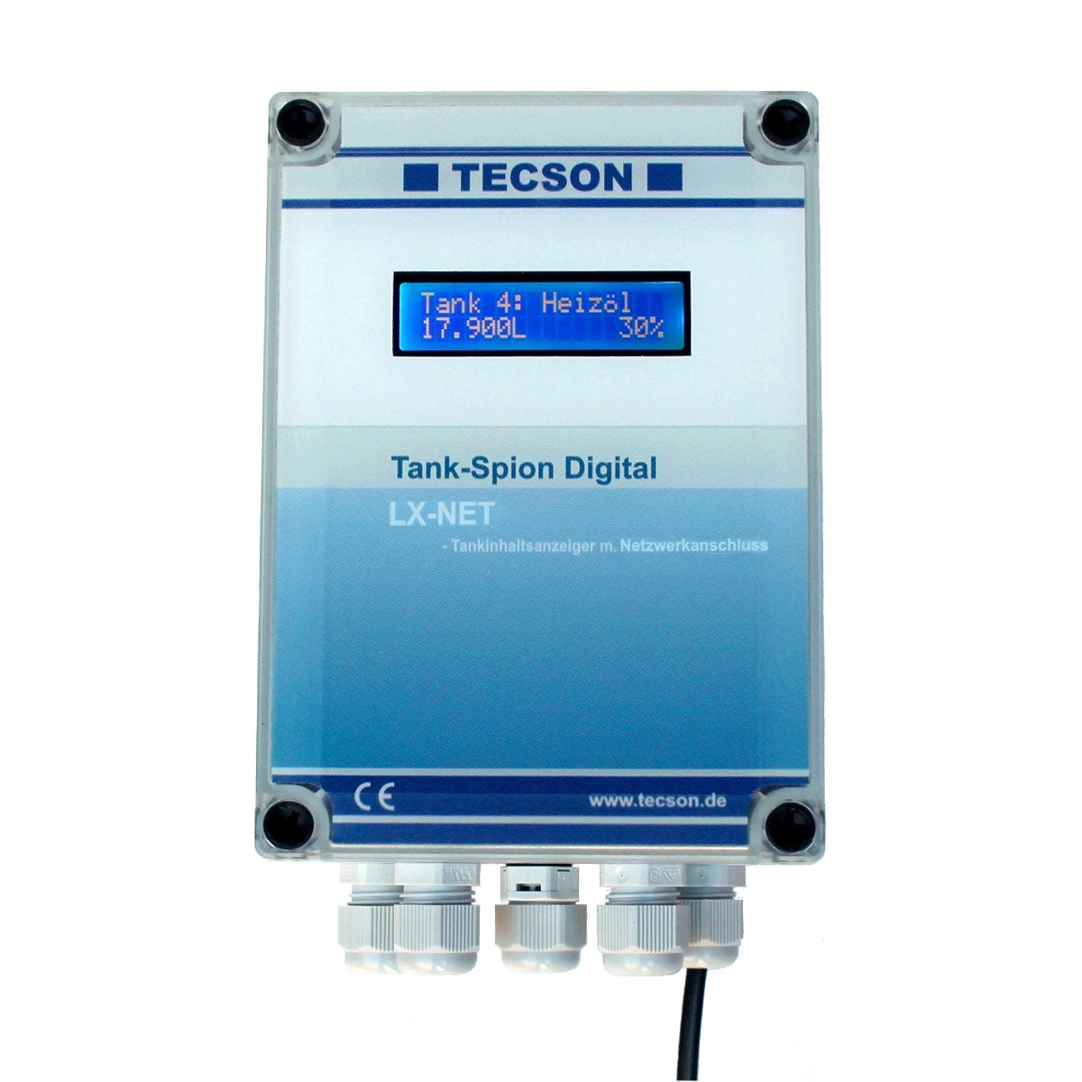 Digitaler Füllstandsanzeiger mit Netzwerkanschluss Tank-Spion LX-NET