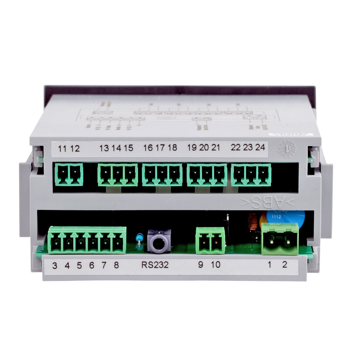 Rückansicht digitales Anzeigegerät DA-10