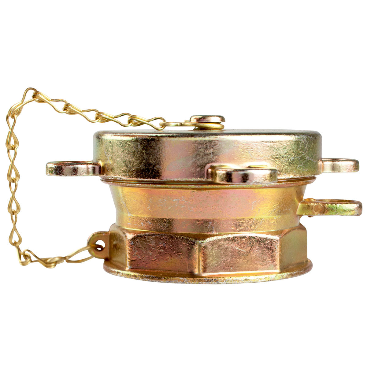 Standard Füllrohrverschluss 2 x 2,5 Zoll mit Vorhängeschloss abschließbar