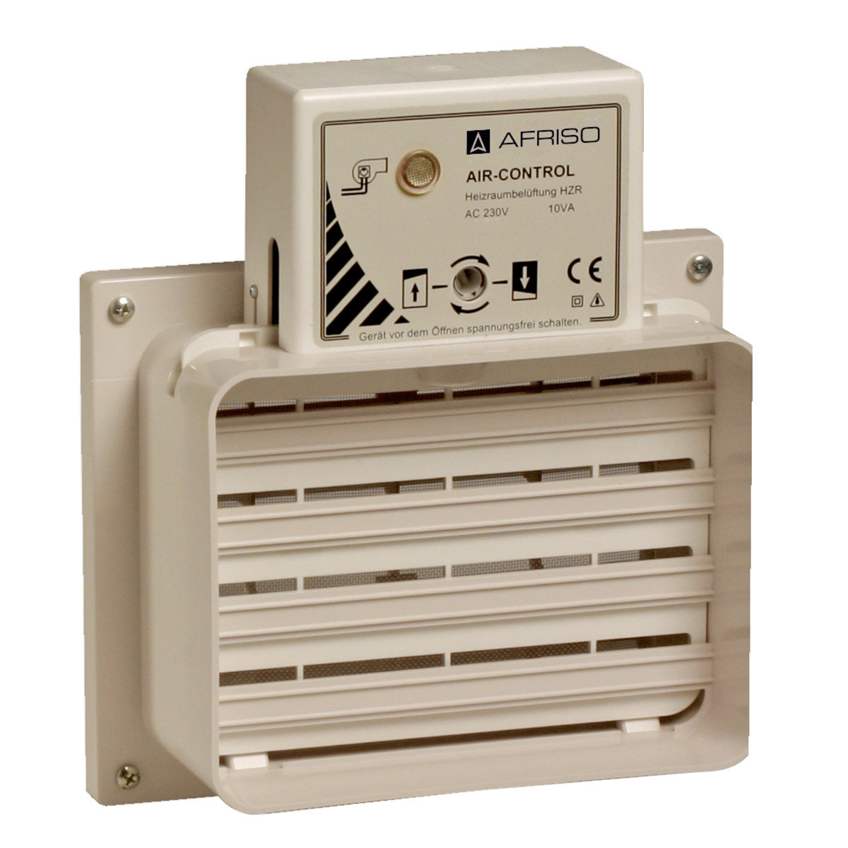 Brennergesteuerte Raumluftklappe Air-Control für niedrigeren Verbrauch von Brennstoff