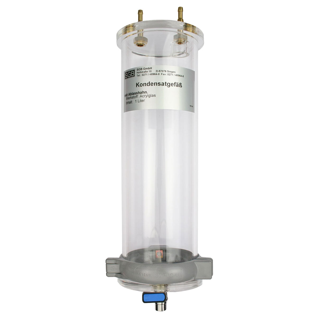 Kondensatgefäß 1 Ltr. für Heizöltank (Bildquelle: SGB GmbH, 26.8.2020)