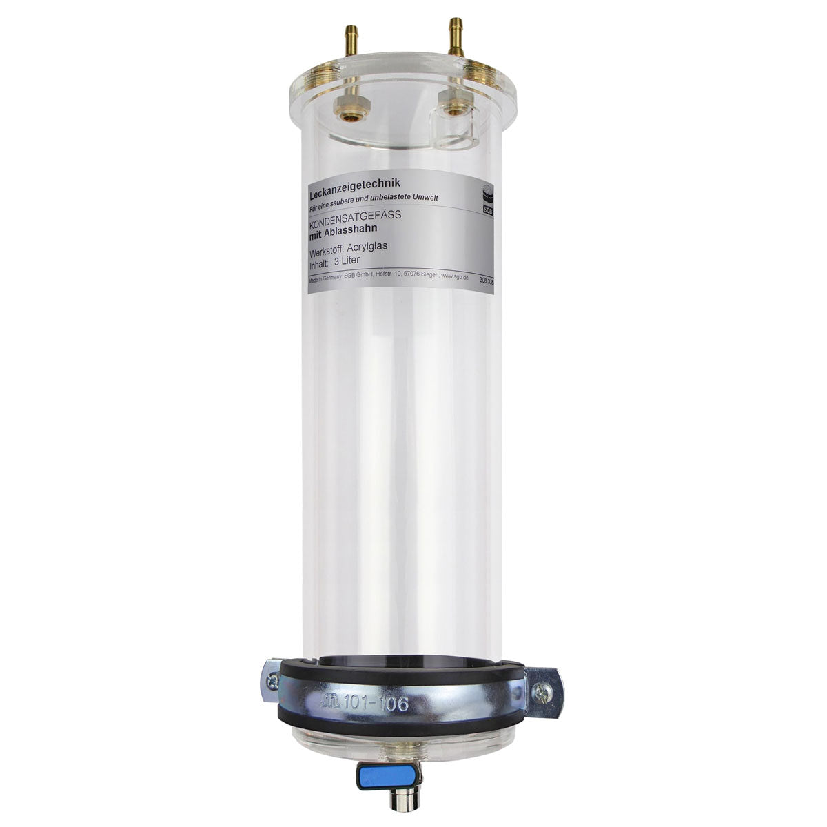 Kondensatgefäß 3 Ltr. für Heizöltank (Bildquelle: SGB GmbH, 26.8.2020)