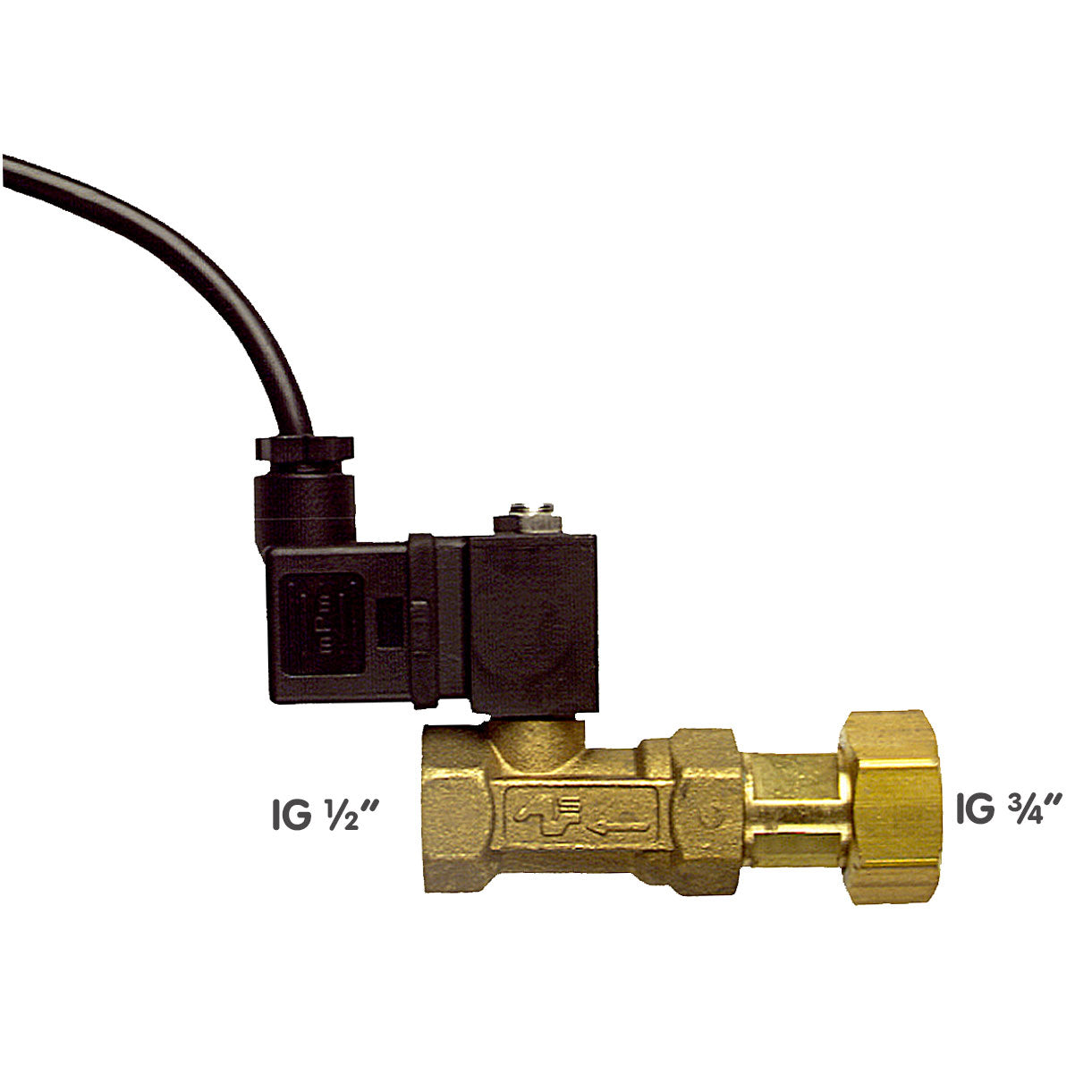 Magnetventil für Trink- und Regenwasser IG ½"x IG ¾" - Nachspeiseset RENA für Regenwasser