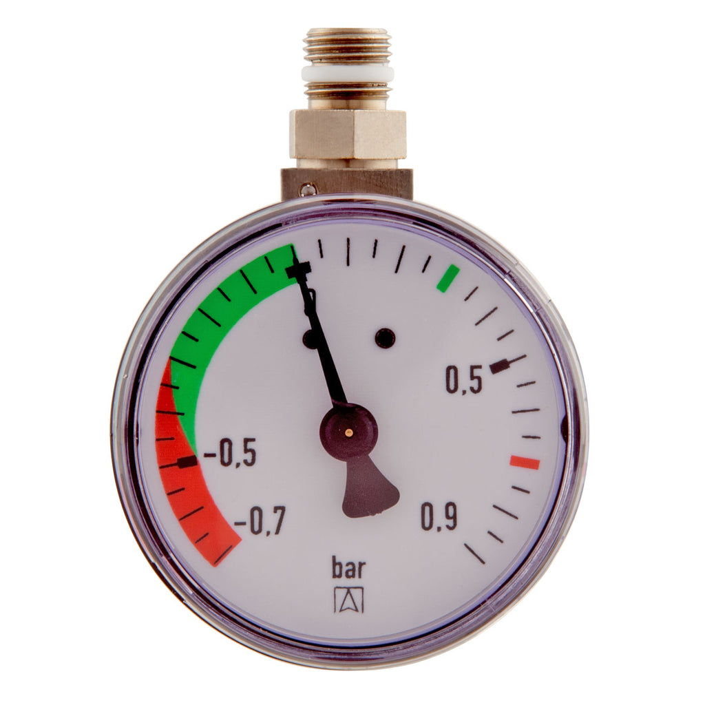 Kraftstoffmanometer-symbol isometrisches kraftstoffmanometer