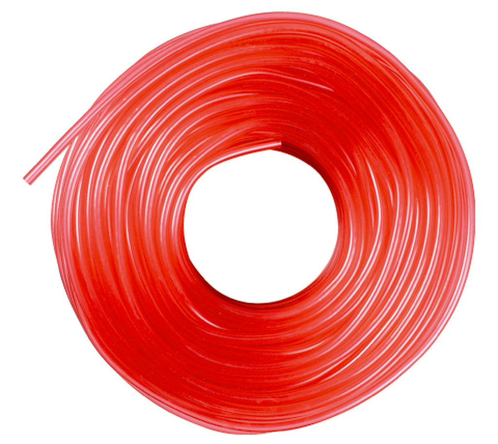 PVC-Schlauchleitung klar, rot, grün, 4 x 2 mm, 100 m Rolle