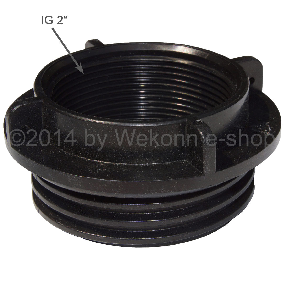 Schütz-Adapter S75 x 6 auf 2" mit O-Ring-Dichtung - Schütz-Art.-Nr.: 3002947