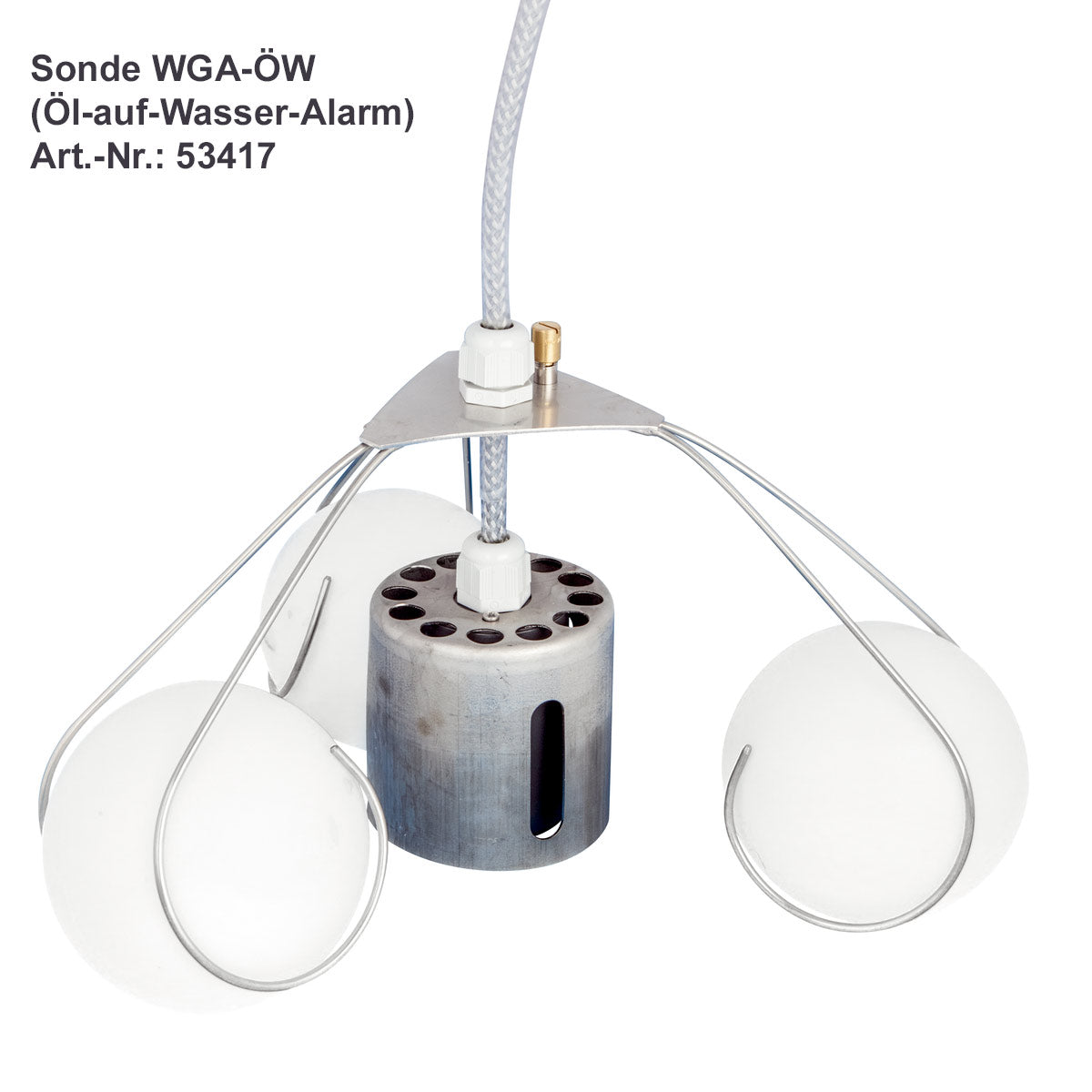 Kapazitive Schwimmersonde WGA-ÖW für Ölansammlung in Abscheidern oder Kotrollschächten