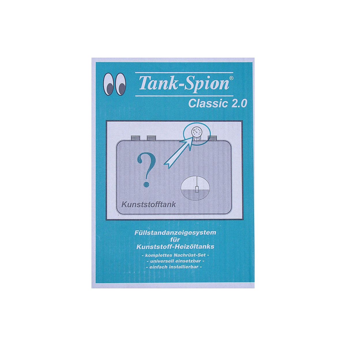Tank-Spion Classic 2.0 - Füllstandsanzeiger für Heizöl-Batterietanks