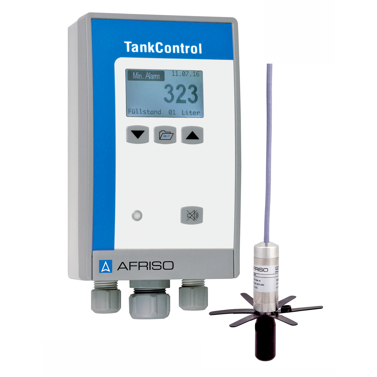 Hydrostatisches Füllstandmessgerät TankControl 10 von AFRISO