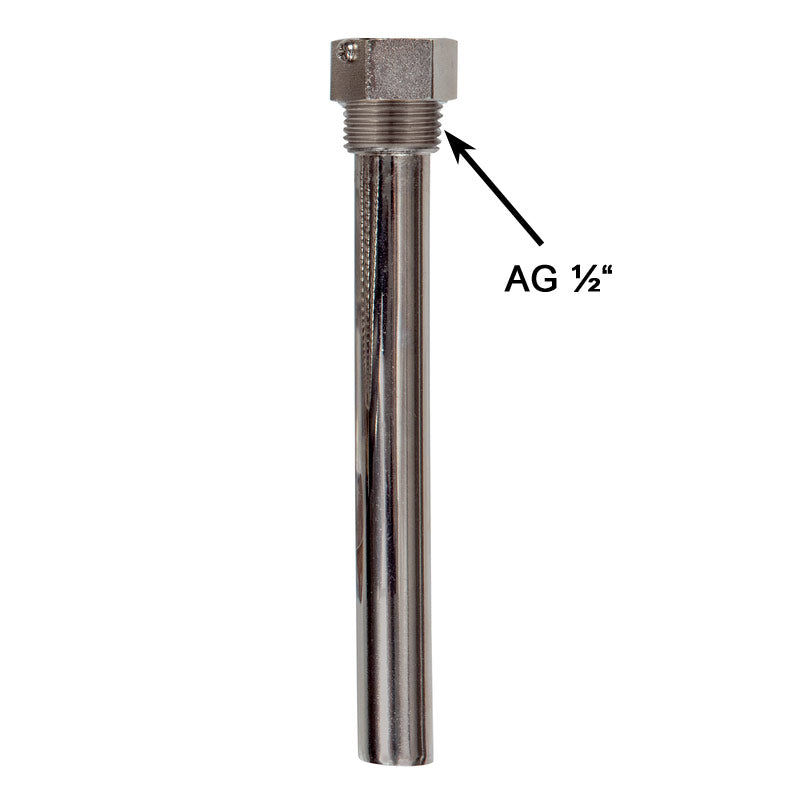 Ersatz-Tauchhülse G ½ Zoll für die Thermische Ablaufsicherung TAS 03