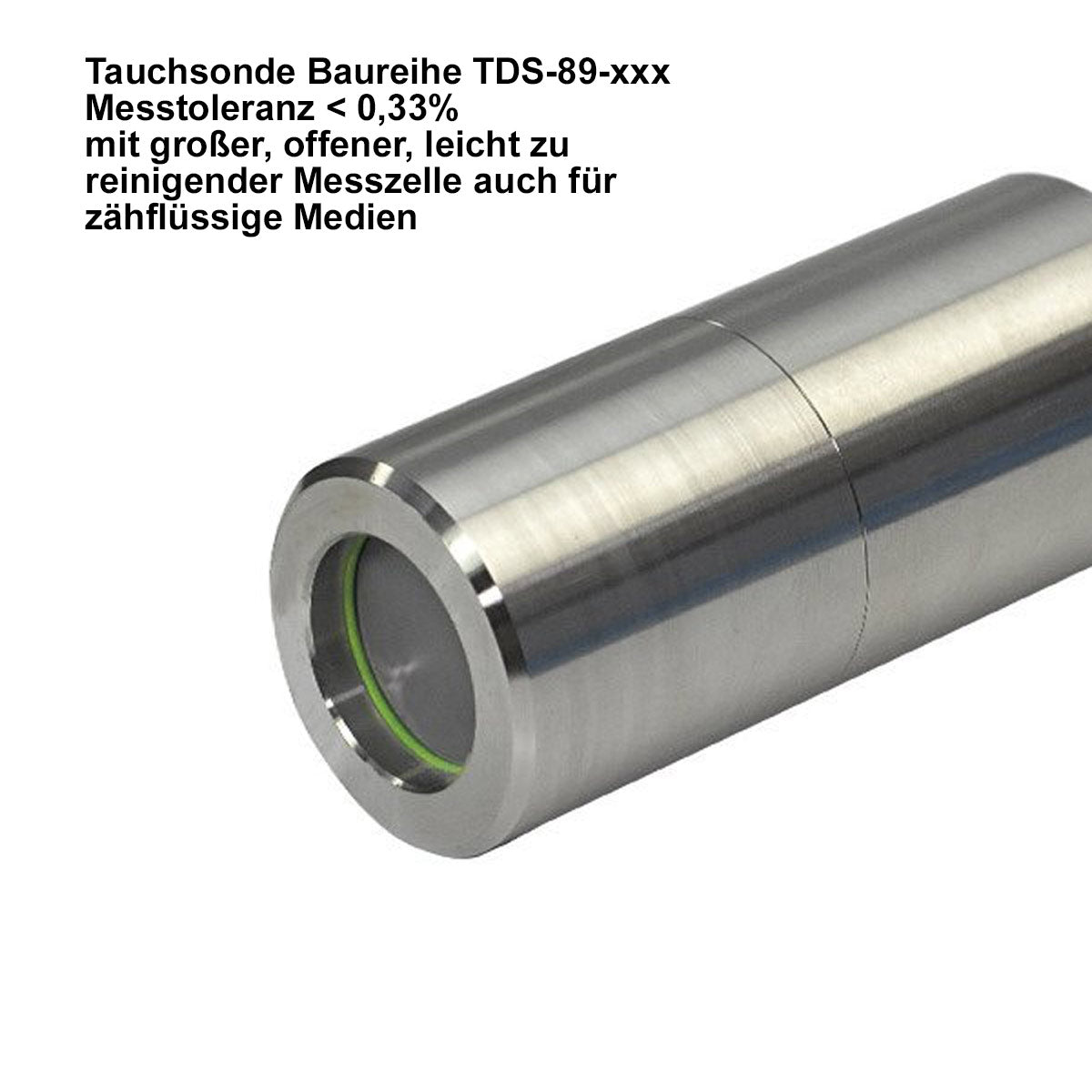 Große, leicht zu reinigende Druckmesszelle für zähflüssige Medien - TDS-89 von Tecson