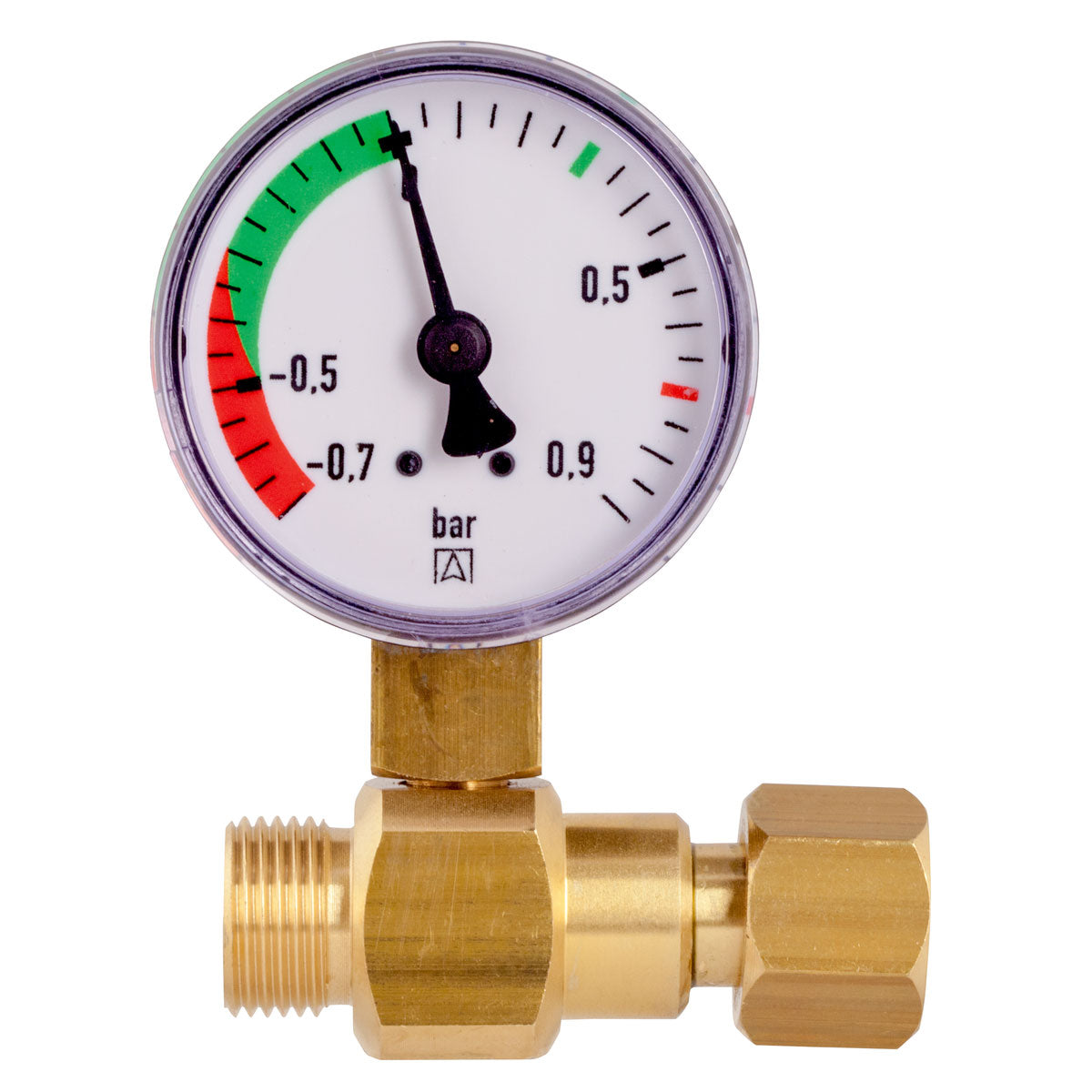 Unterdruckmanometer zum nachträglichen Einbau in die Heizölleitung zwischen Filter und Brenner