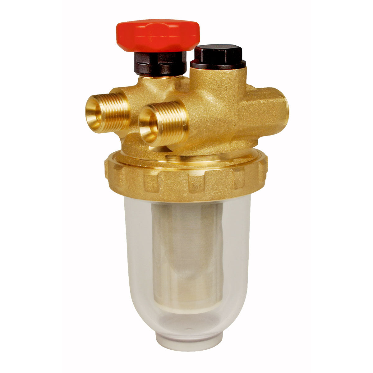 Zweistrangfilter Z 500 St (Edelstahlsieb 100 µm, max. 220 l/h) für Heizöl oder Diesel