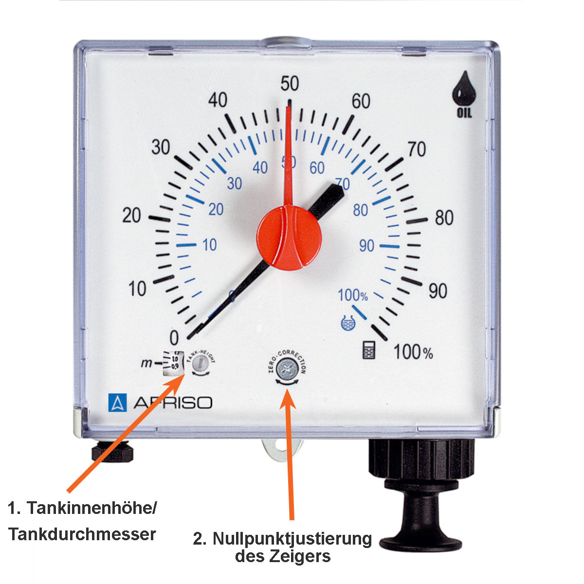 Pneumatischer Füllstandanzeiger Unitel von AFRISO