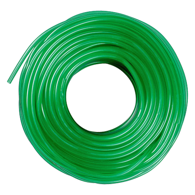 PVC Gewebeschlauch transparent grün 6,3 mm x 2,35