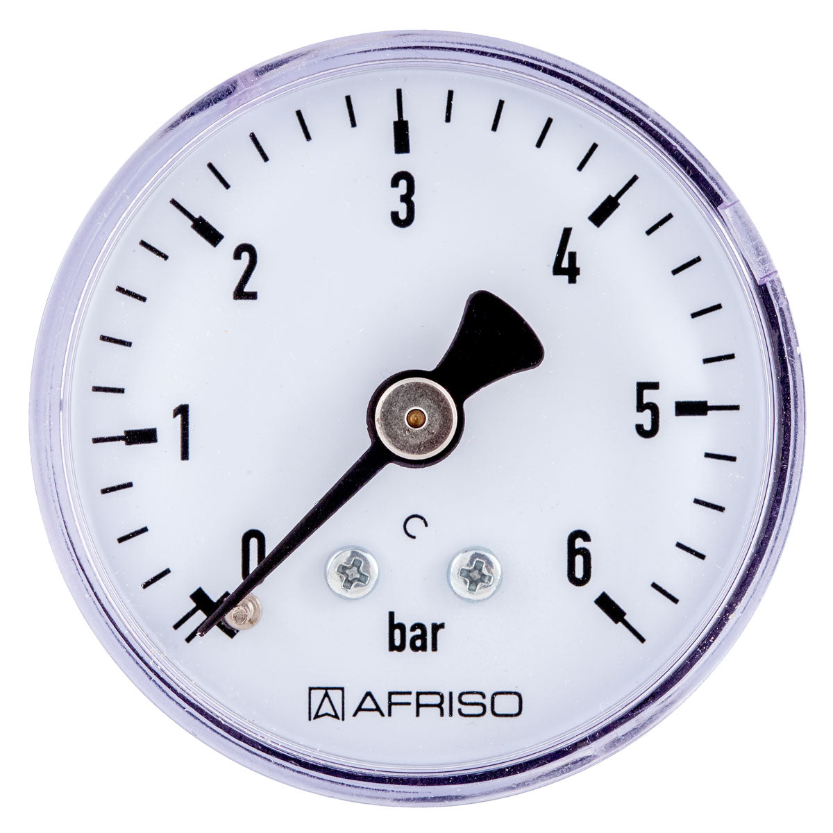 Manometer aus dem Regenwasser-System-Center RWSC